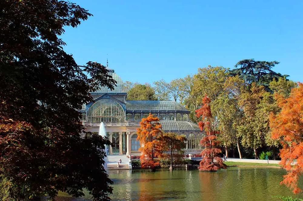 Parque del Retiro en Madrid
