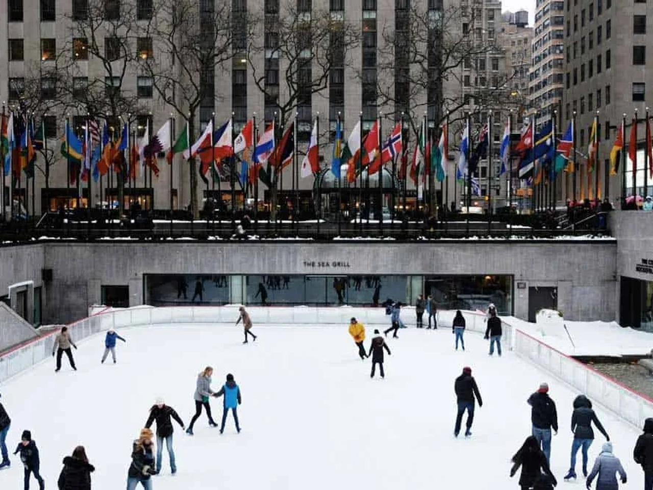 Patinar sobre hielo en Nueva York