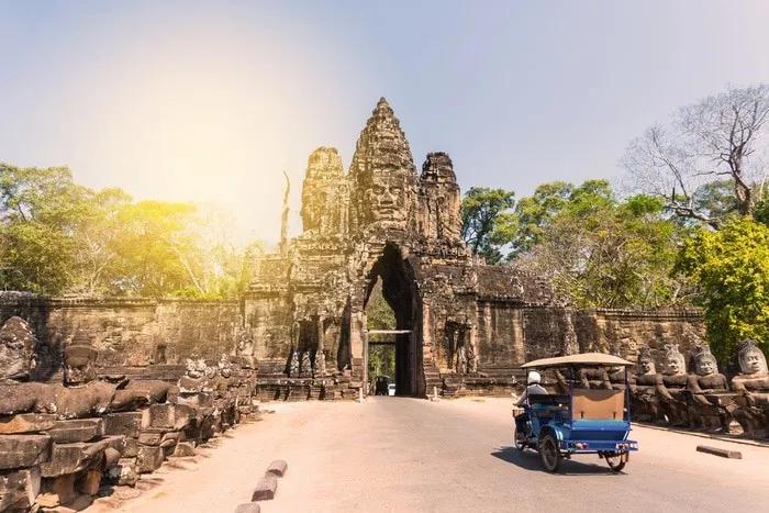 cómo moverse por Angkor