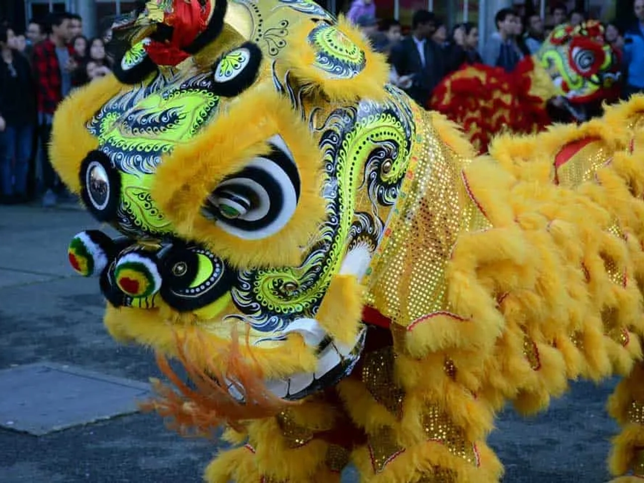 Celebración en el Templo de Longshan, Taiwán