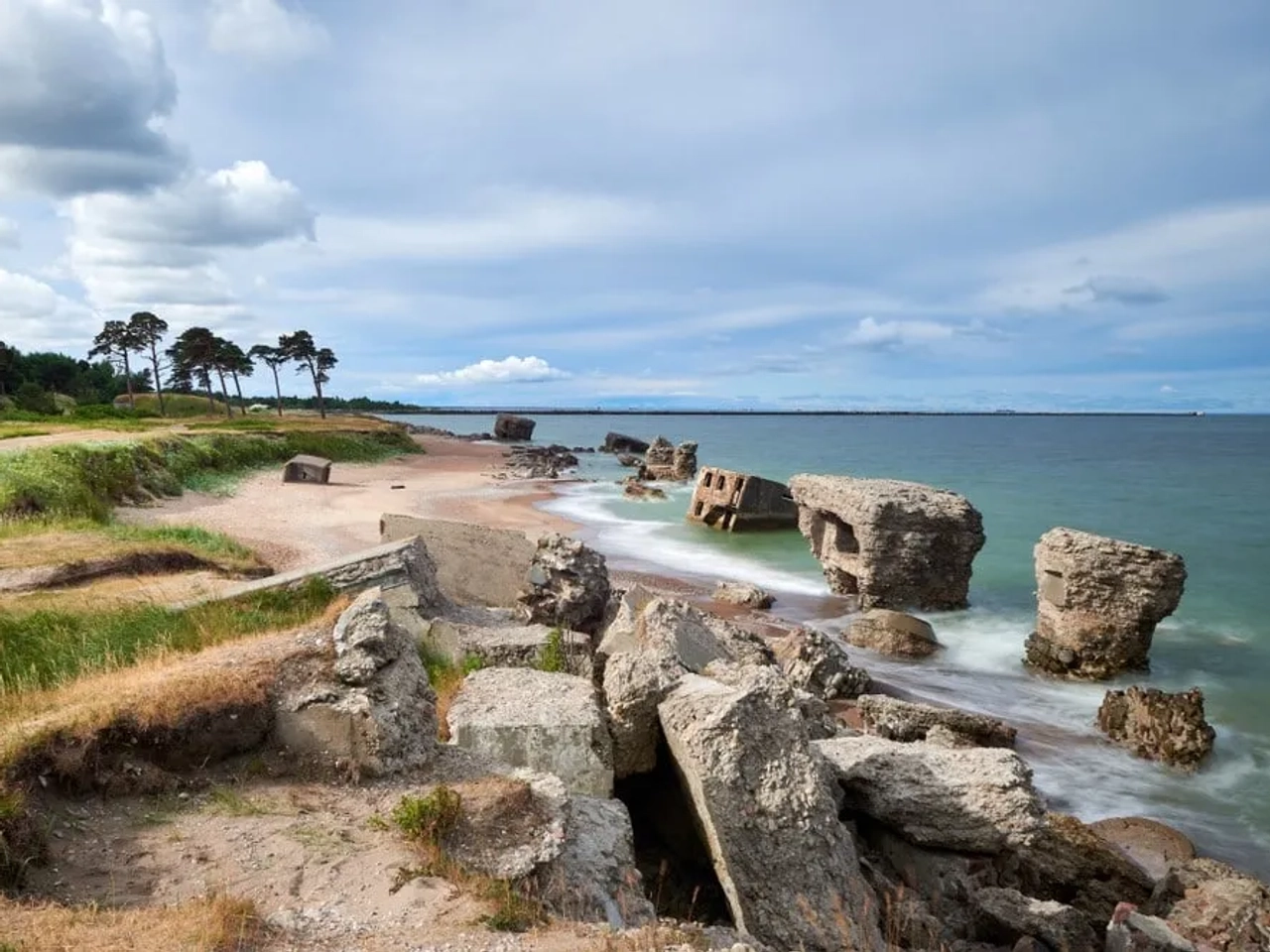 antigua base soviética de Karosta en Liepaja, Letonia