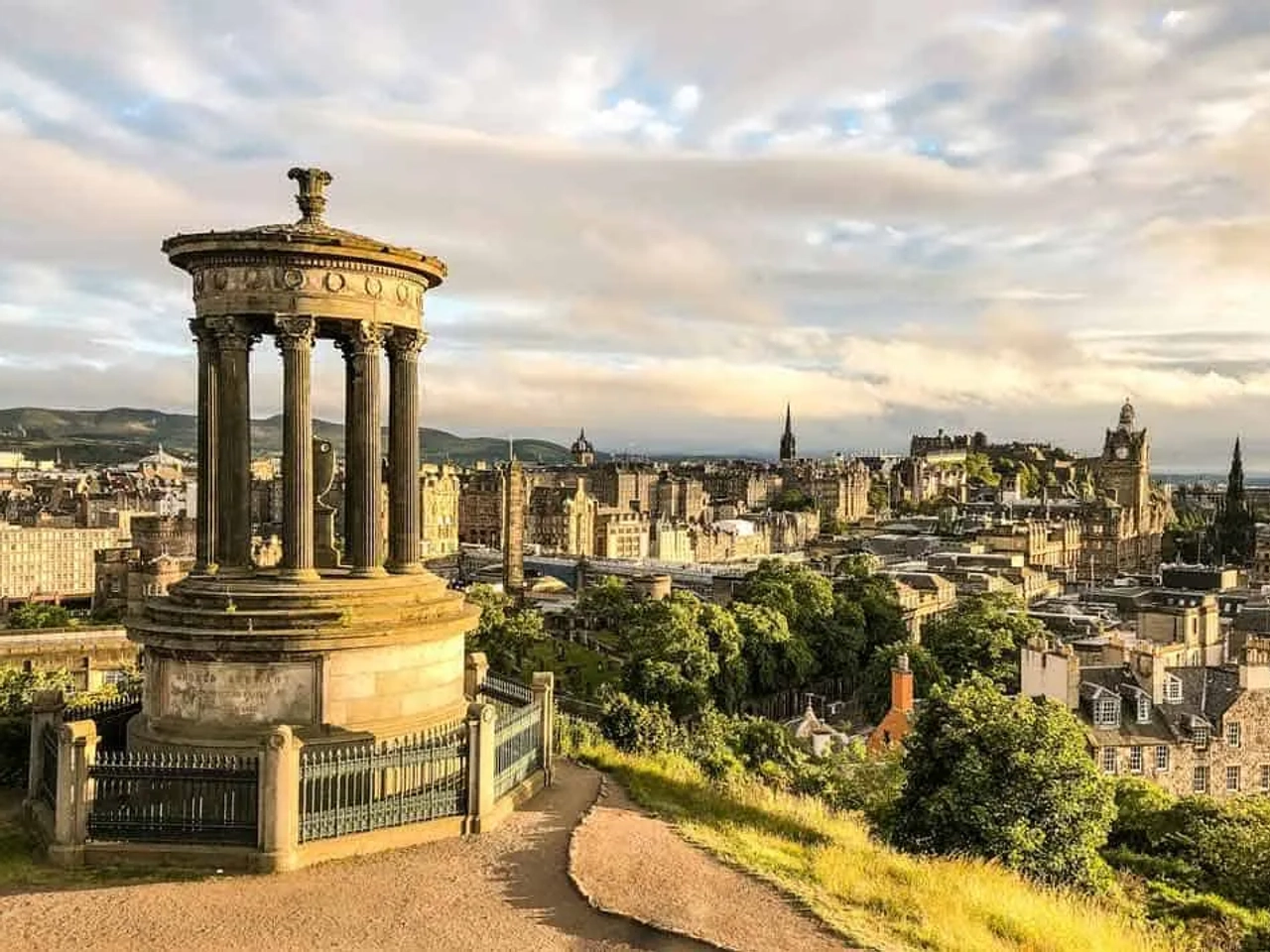 Edimburgo al atardecer