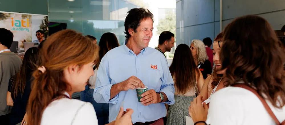 Alfonso Calzado en el healty break