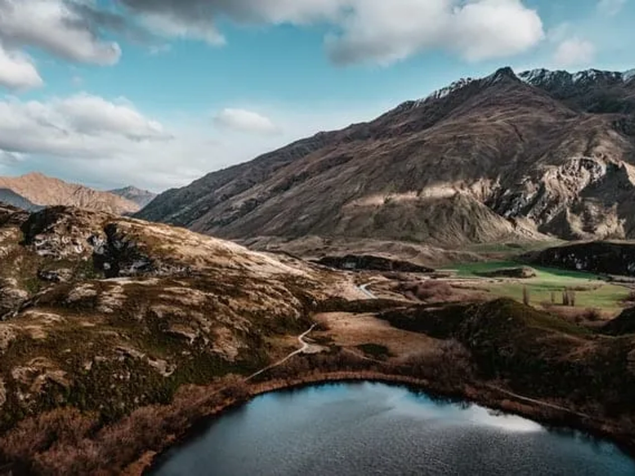 Glendhu bay na nova zelândia