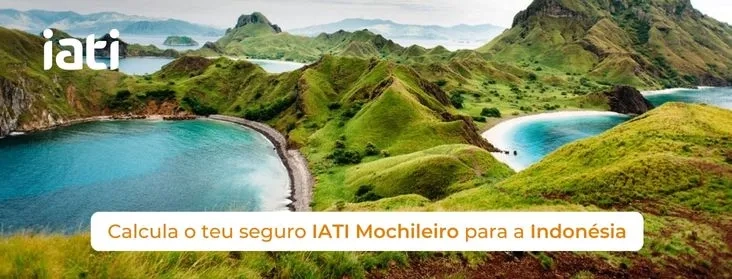 "Calcule seu seguro IATI Mochileiro para a Indonésia agora!"