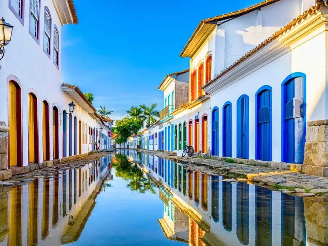 las callejuelas adoquinadas de Paraty