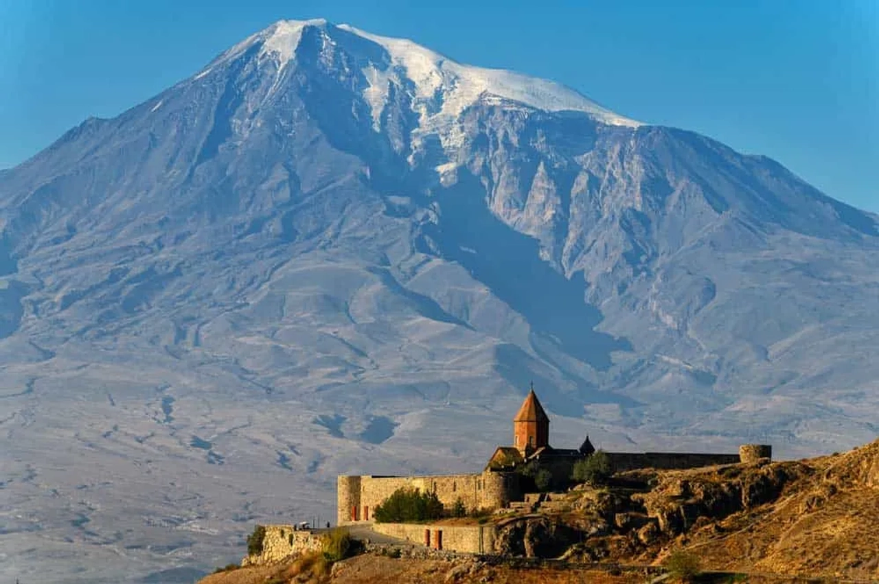 precioso paisaje armenio