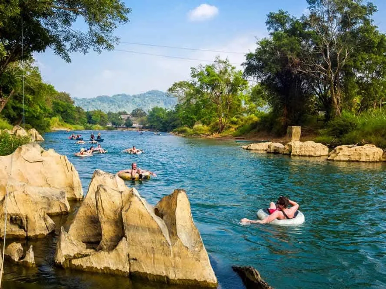 tubing de Vang Vieng