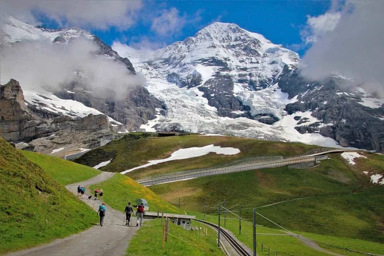 glaciar de Suiza
