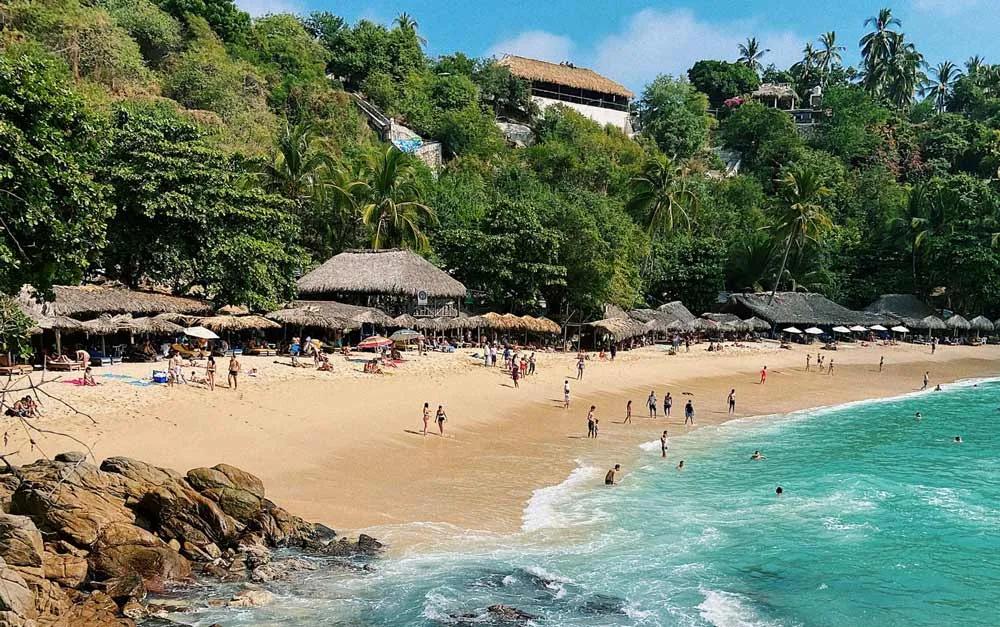 Praia Carrizalillo no México