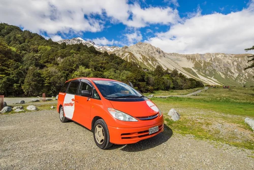 alquilar coche en Nueva Zelanda