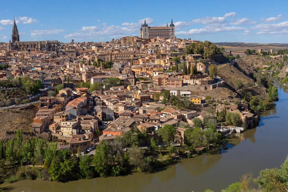toledo visto desde o miradouro do vale