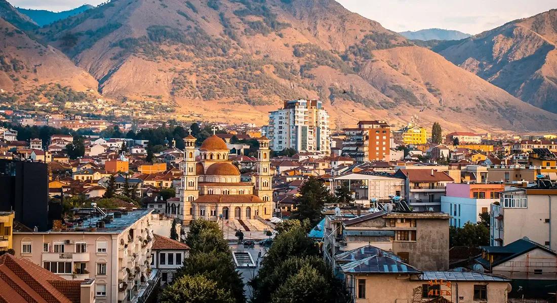 una iglesia en albania