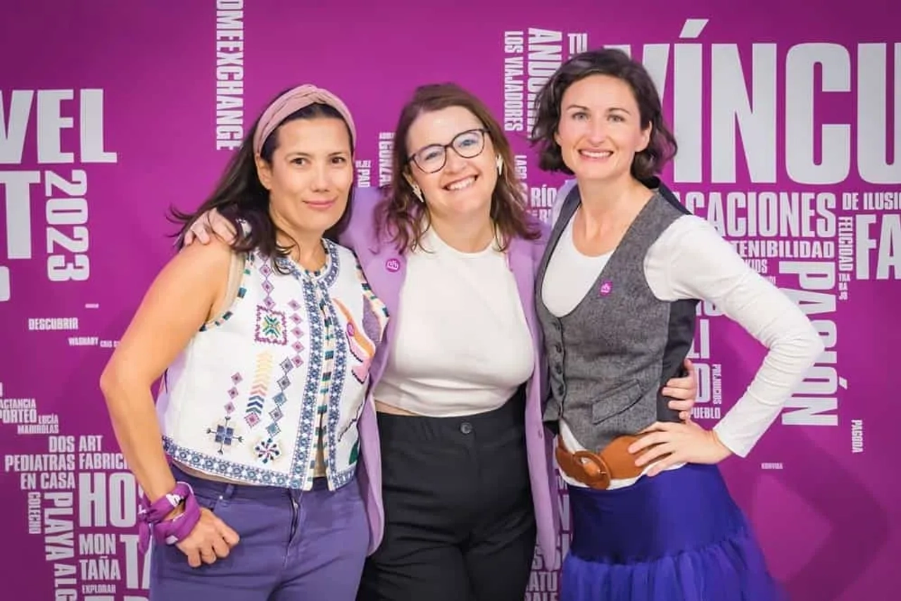 Carla Llamas, Lucía Sánchez y Patricia Velasco.