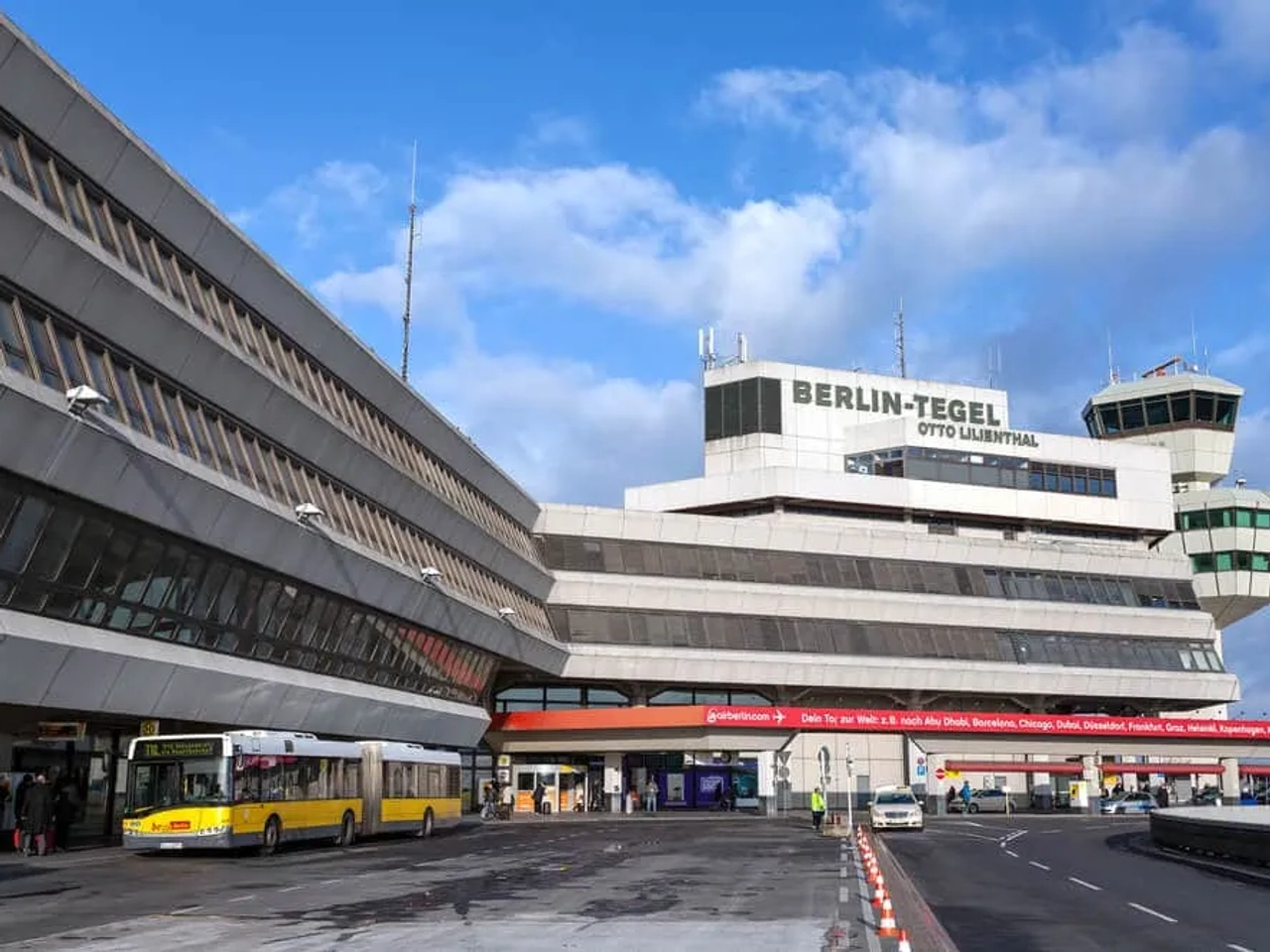 aeroporto tegel em berlim