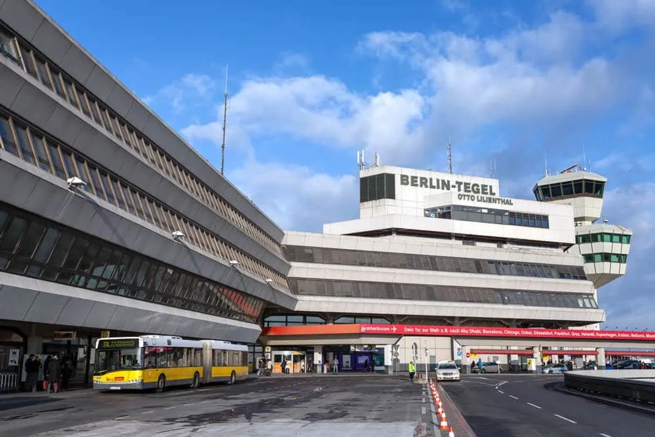 aeroporto tegel em berlim