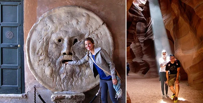 yolanda y marcos viajan con seguro