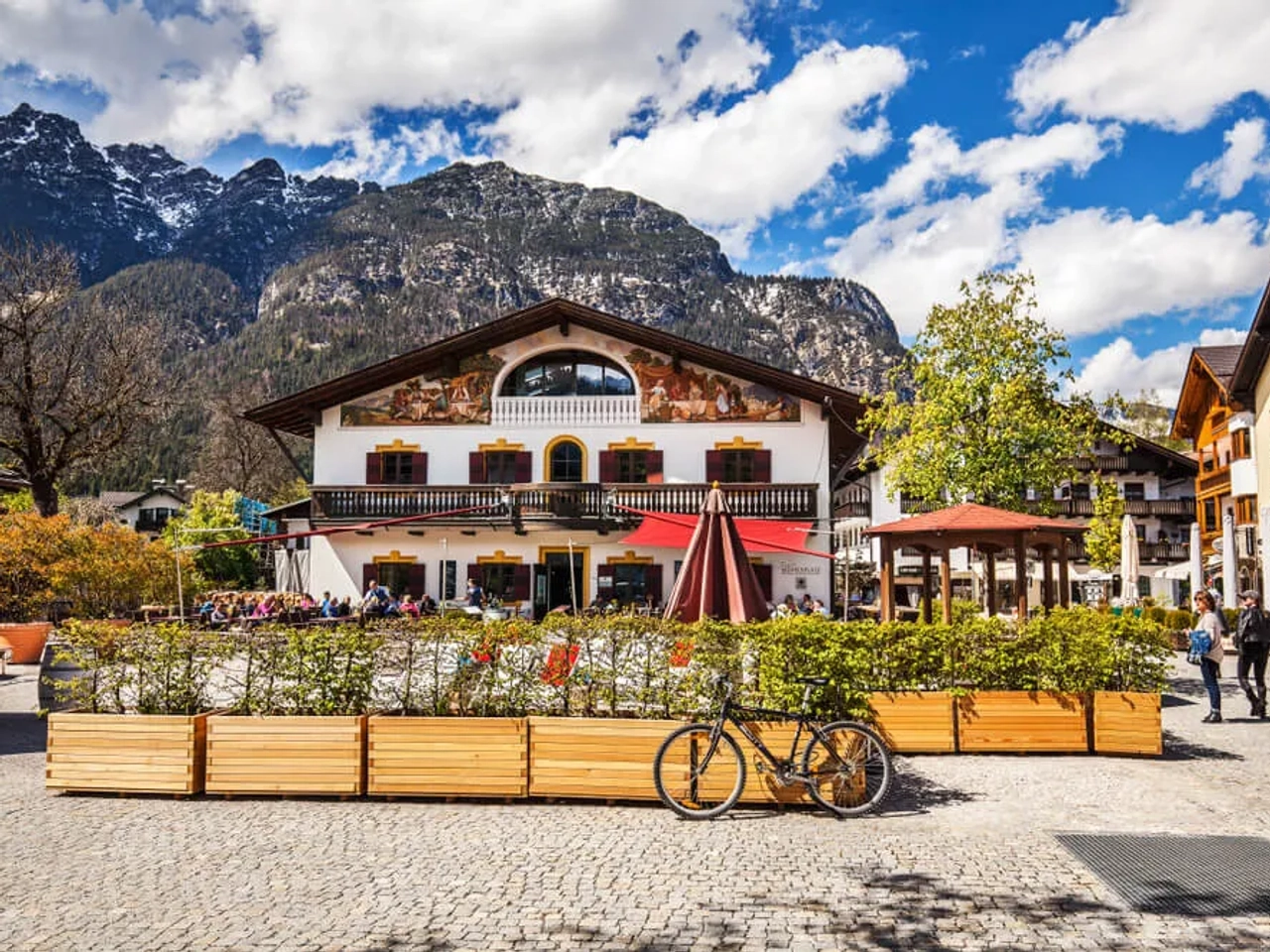 casas tipicas de Oberammergau
