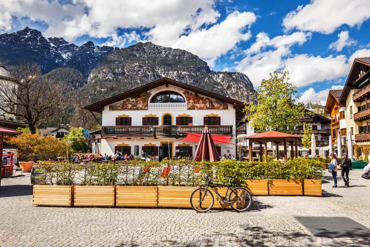 casas tipicas de Oberammergau
