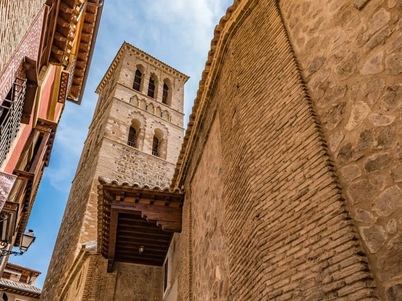 campanario da igreja de sao tome em toledo