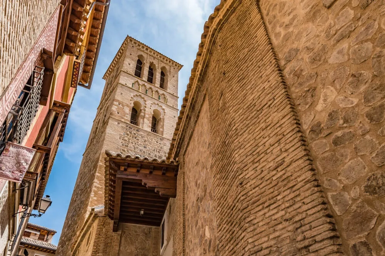 campanario da igreja de sao tome em toledo
