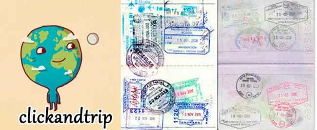 COLECCION SELLOS PASAPORTE