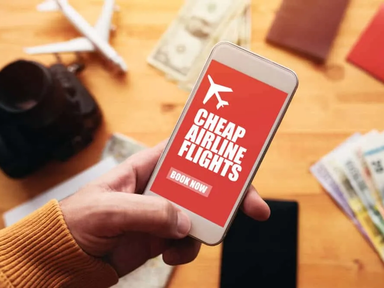 aplicação de telemovel para voos baratos