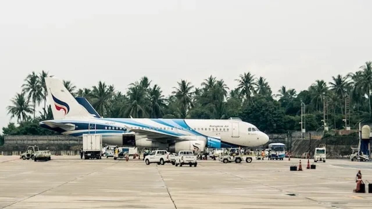 avião na tailândia