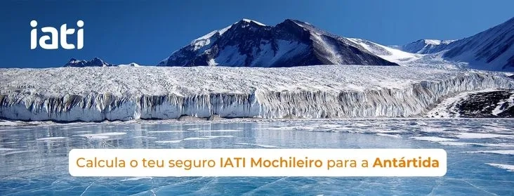 "Calcule seu seguro de viagem IATI para a Antártida!"