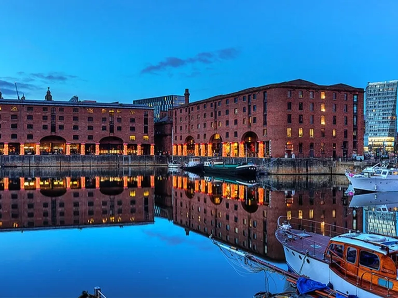 Porto de Liverpool Albert Dock