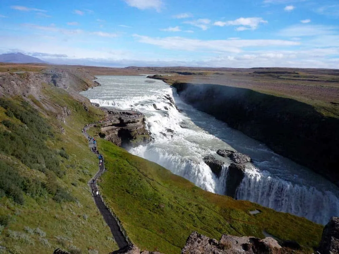 La cascada Gullfoss