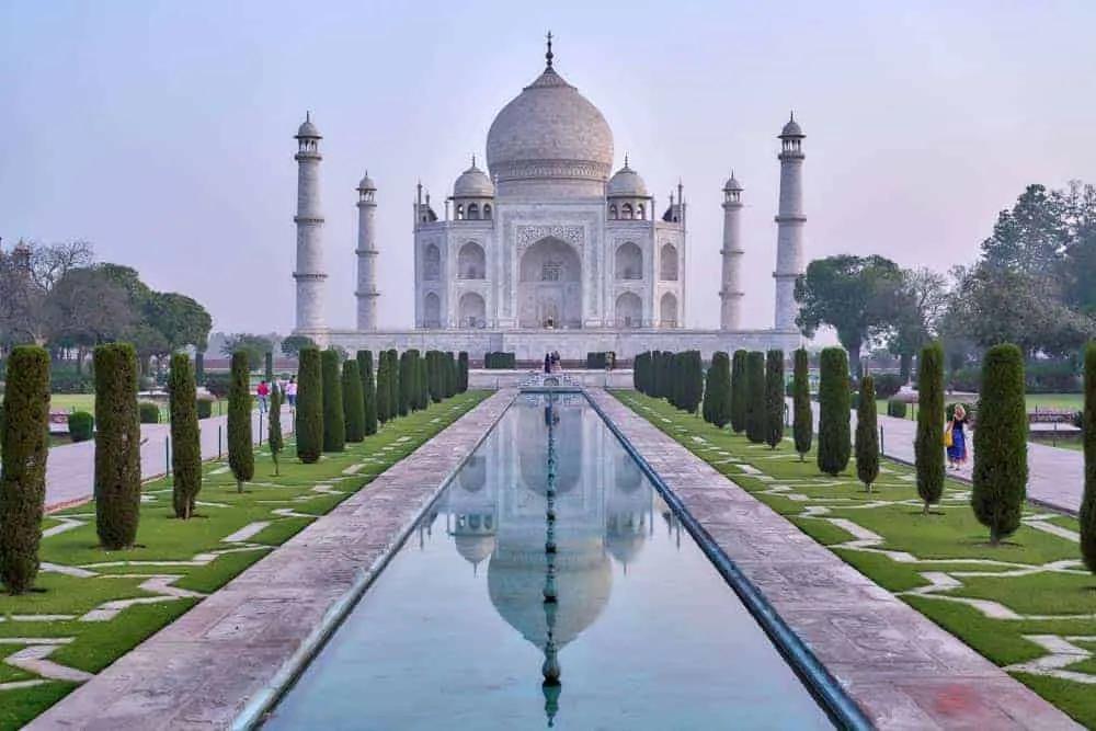 taj mahal em Agra na India 