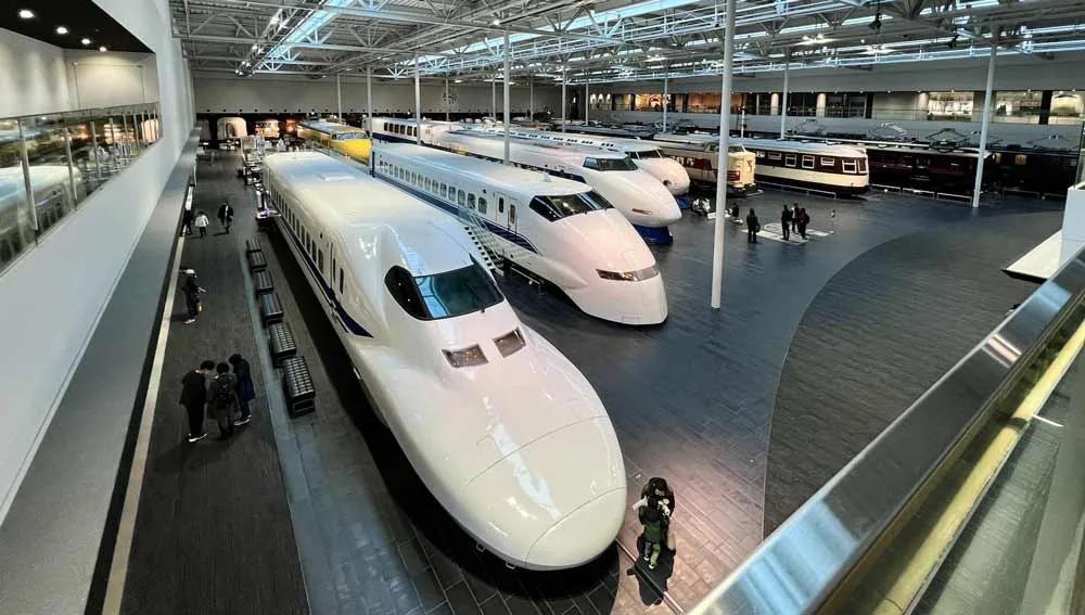 Museo de los trenes en Nagoya