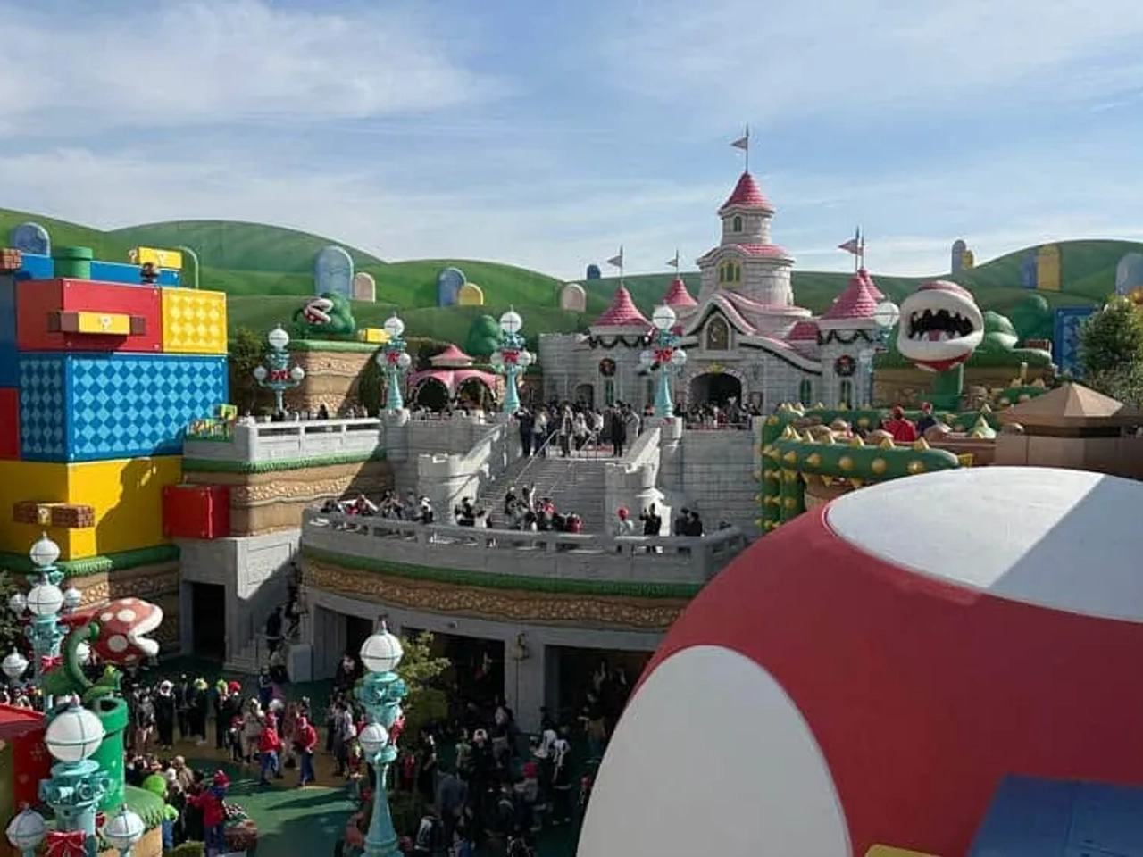 visitar el parque de atracciones de Nintendo