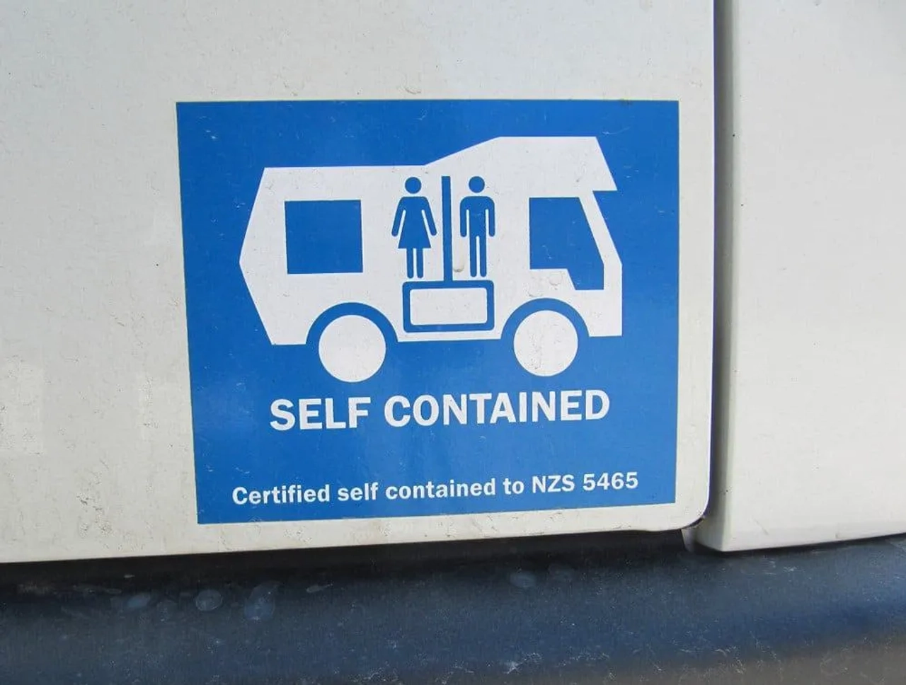 qué significa furgoneta self contained