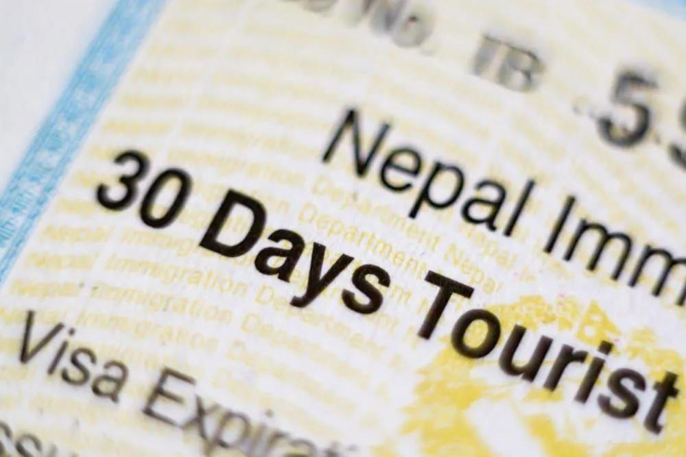 visado para viajar a Nepal