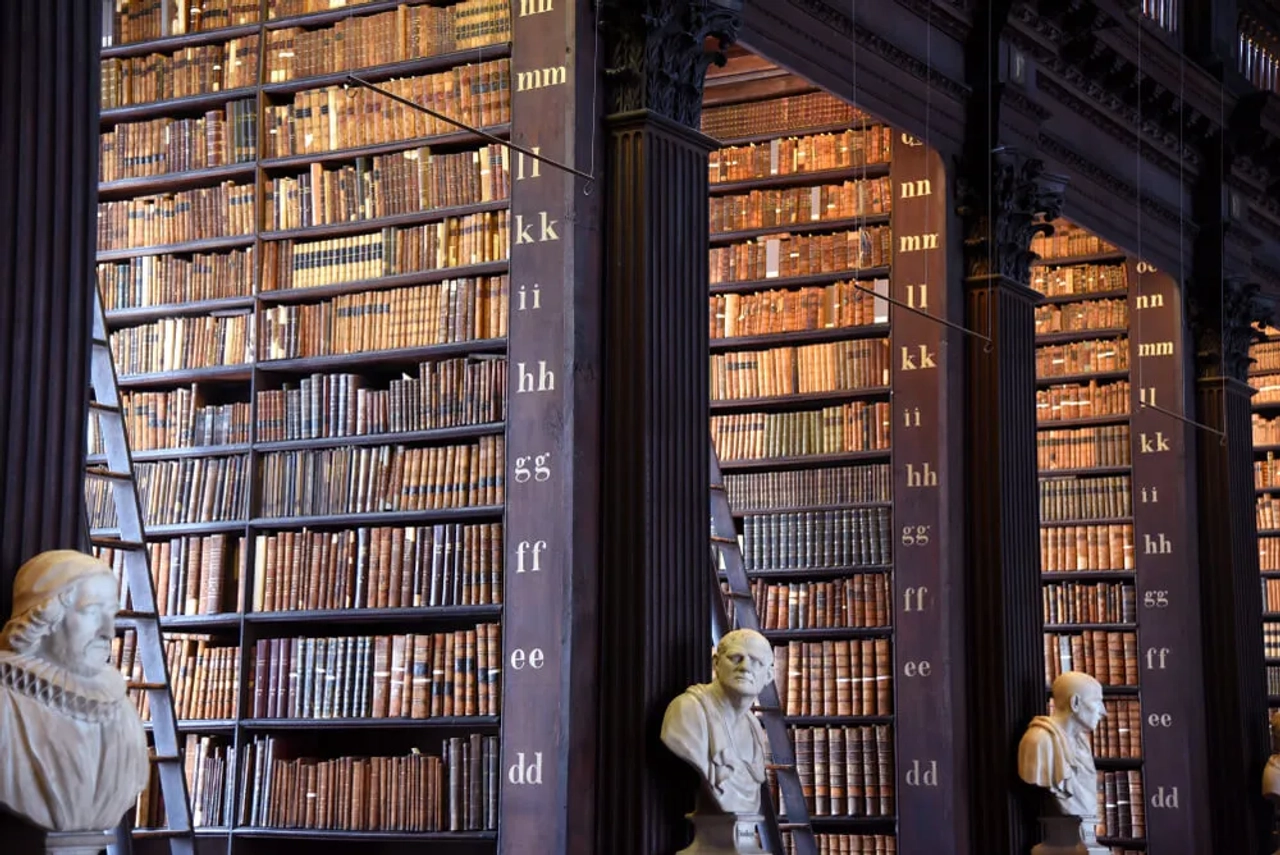 biblioteca do trinity college