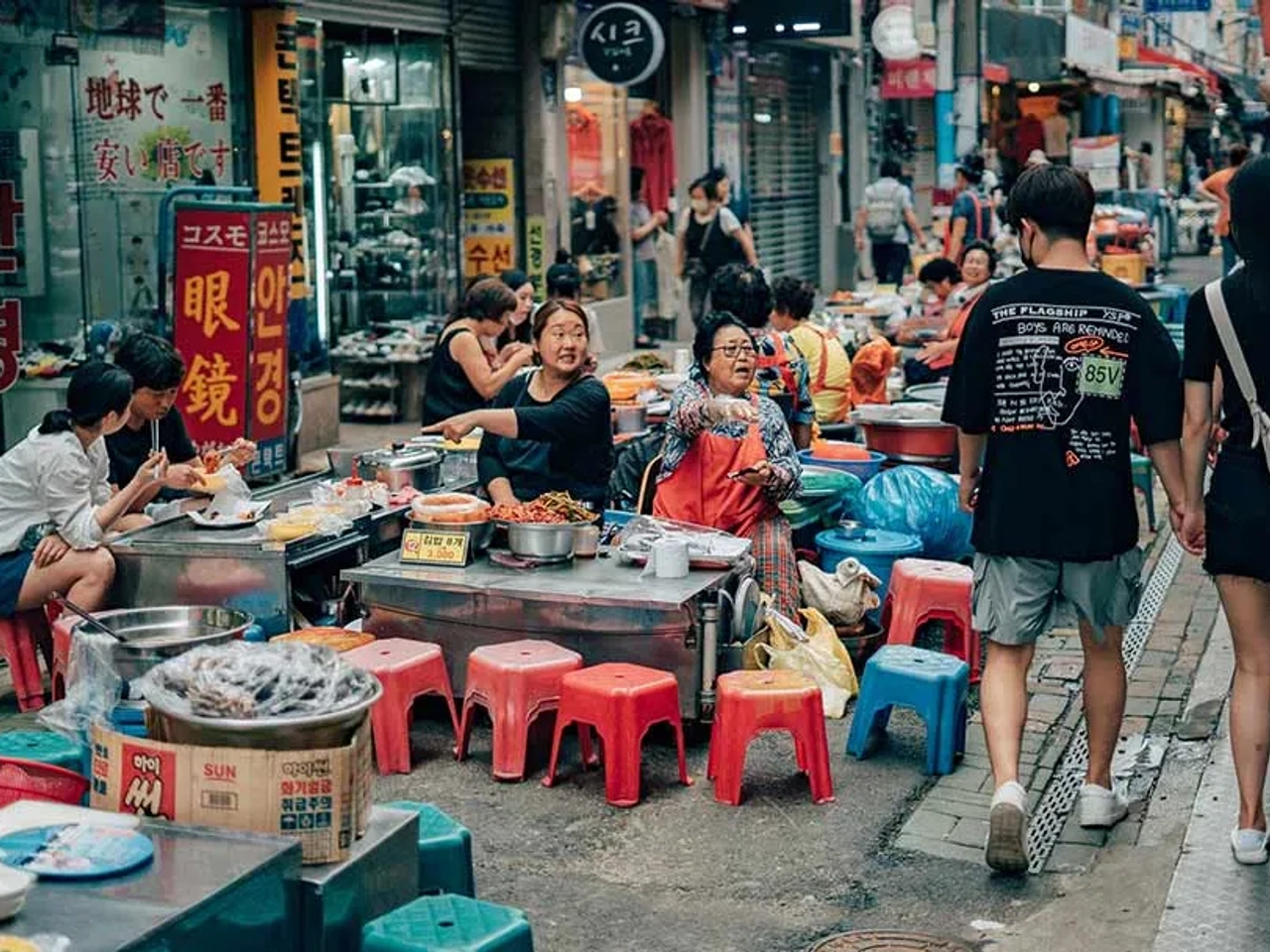 póliza internacional para Corea