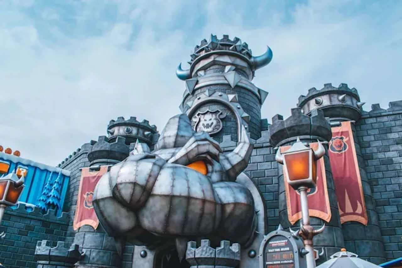 parque da nintendo world em osaka no japao