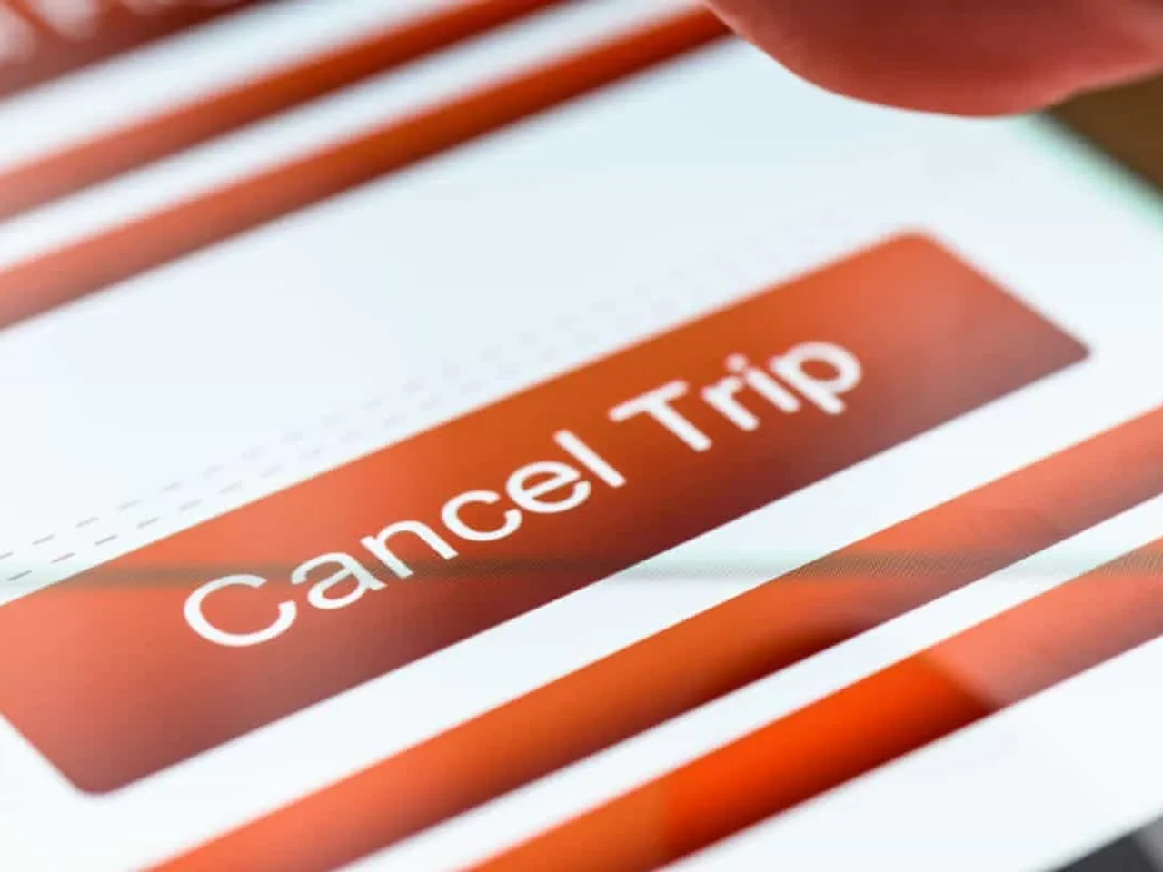 cancelación de viaje