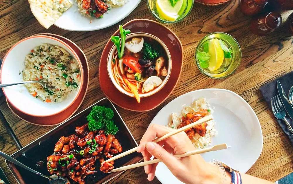 probar la gastronomía en Pekín