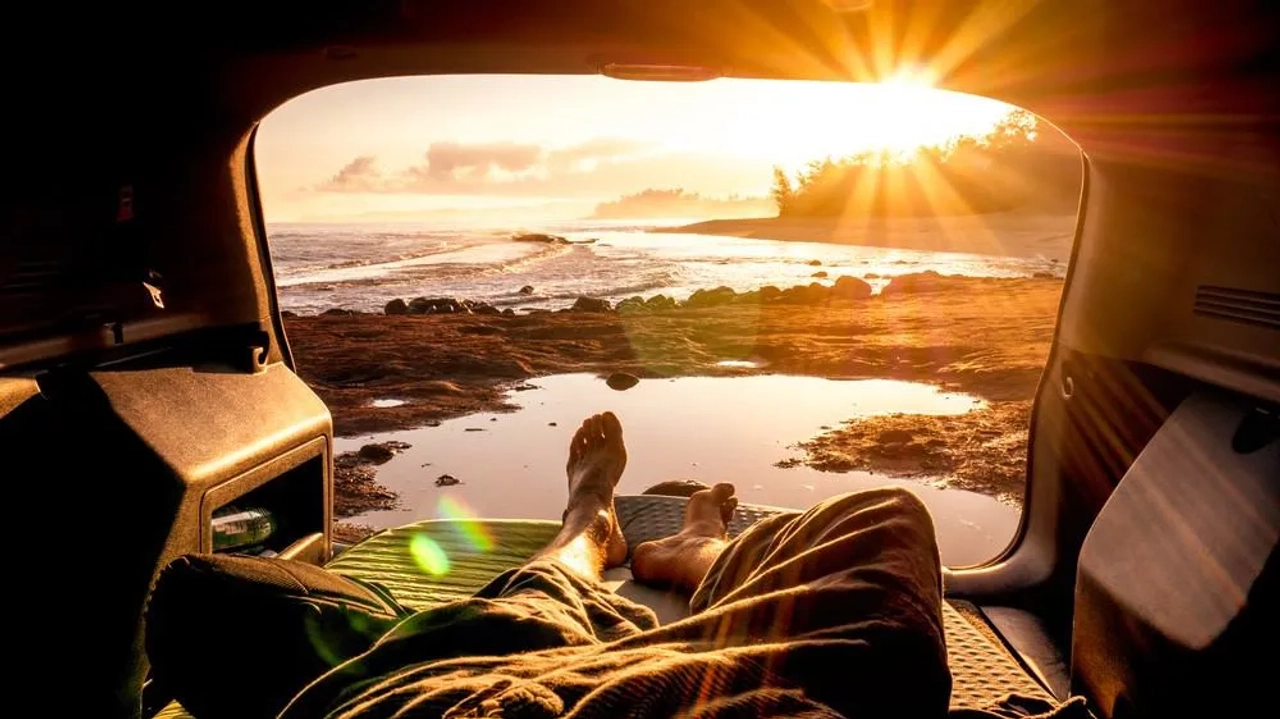 la libertad de viajar en camper