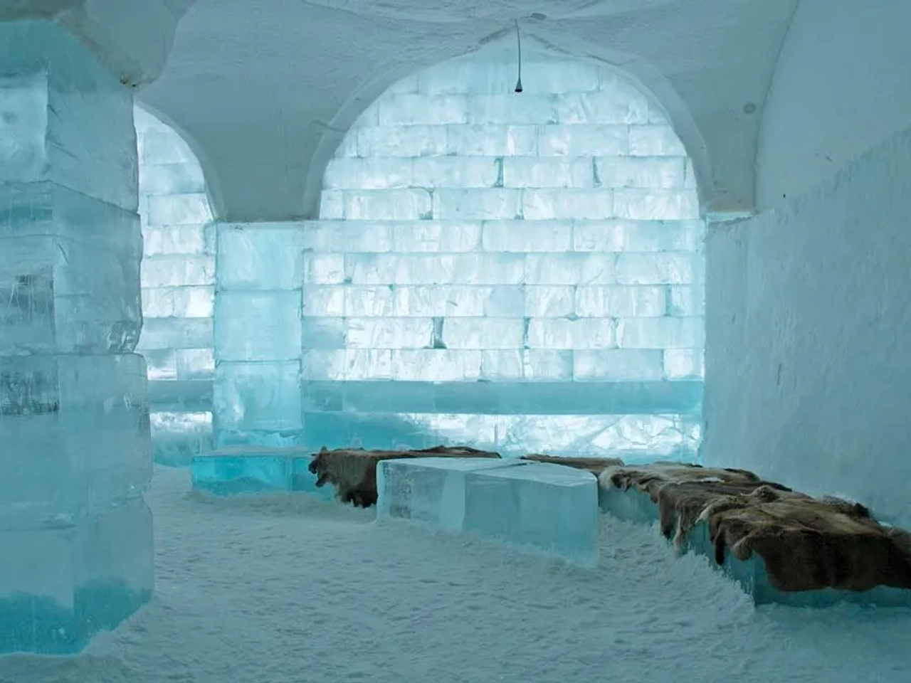 Dormir en un hotel de hielo en Suecia