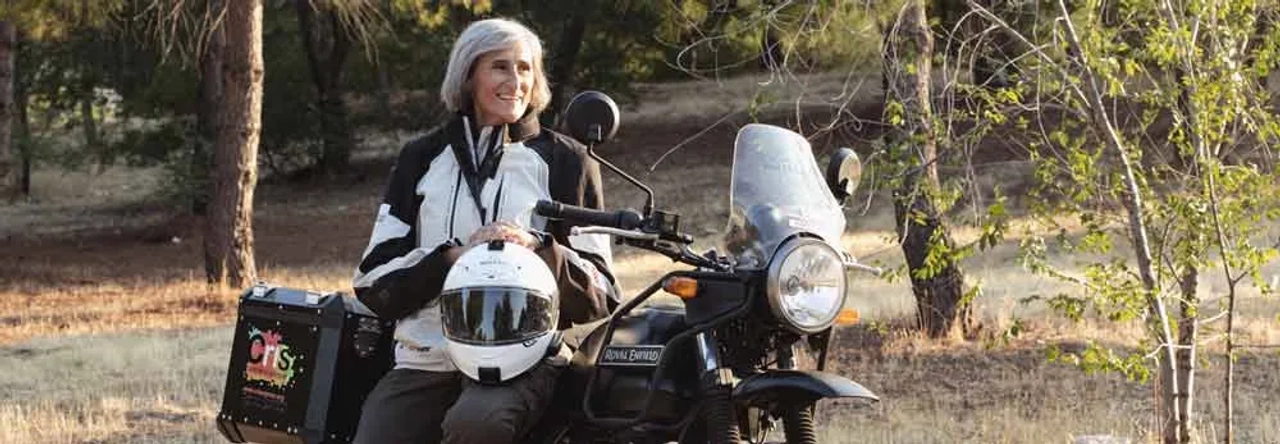 Marta Insausti motera viajera