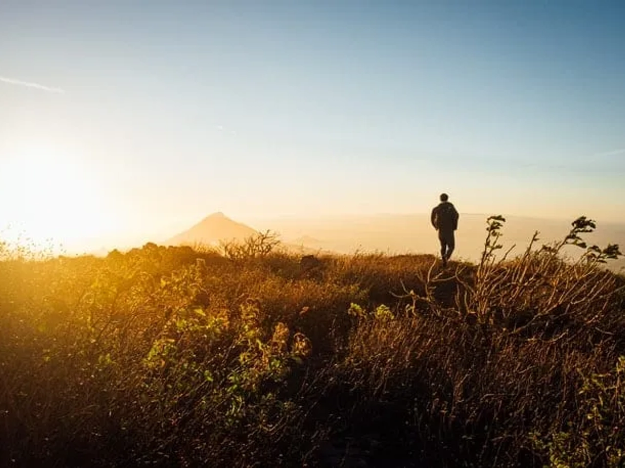 nascer do sol em vulcão na nicaragua