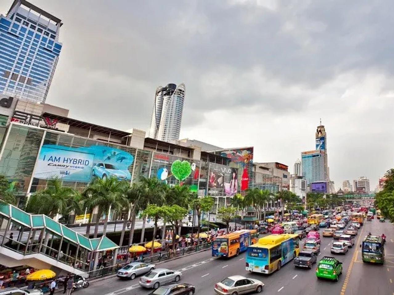bus bangkok aeropuerto al centro de Bangkok