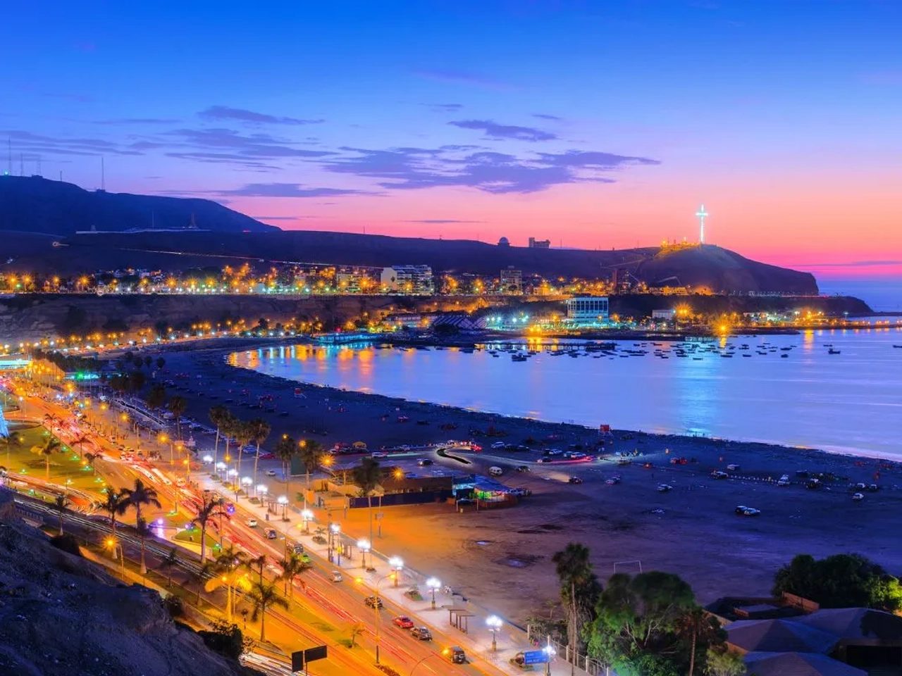 lugares turísticos de la costa de Perú