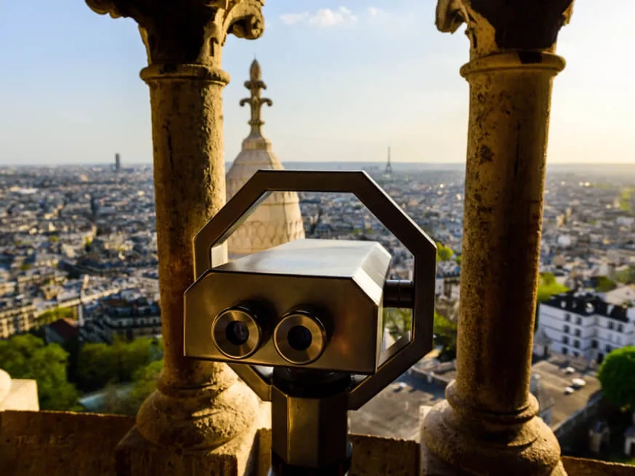 vistas de paris desde o sacre coeur
