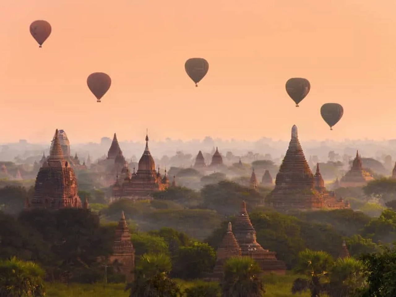 templos de bagan no myanmar
