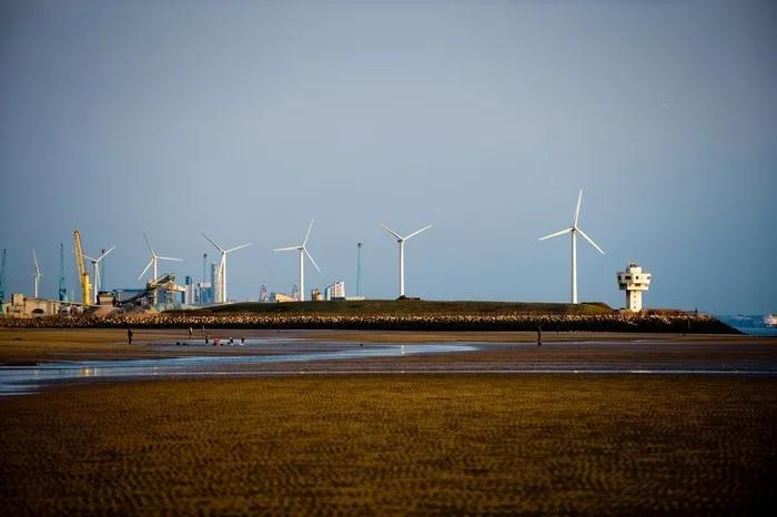 Crosby Beach en Liverpool